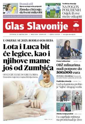 Cover of Glas Slavonije