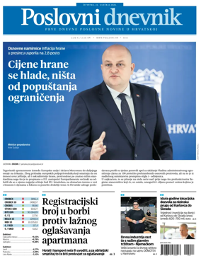 Cover of Poslovni Dnevnik
