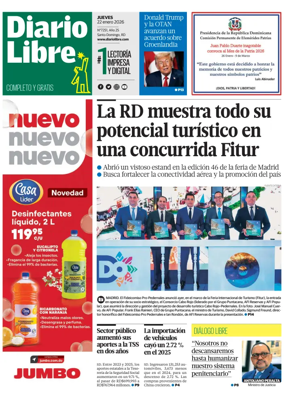 Cover of Diario Libre (Republica Dominicana)