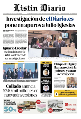 Cover of Listin Diario