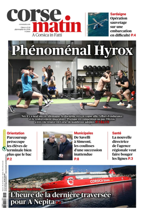 Cover of Corse Matin