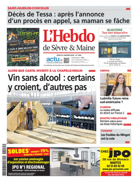 Cover of L'Hebdo de Sevre et Maine