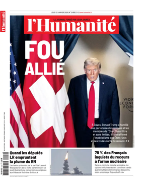 Cover of L'HUMANITE