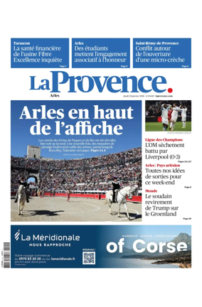 Cover of La Provence Arles