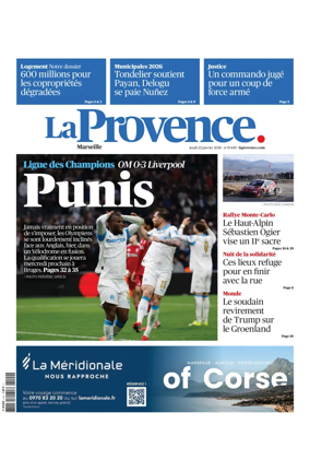 Cover of La Provence Marseille