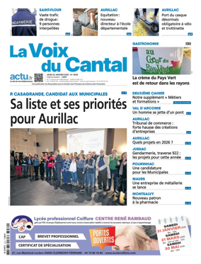 Cover of La Voix du Cantal
