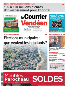 Cover of Le Courrier Vendeen