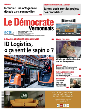 Cover of Le Democrate Vernonnais