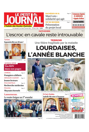 Cover of Le Petit Journal - L'hebdo des Hautes-Pyrenees