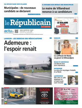 Cover of Le Republicain (Sud-Gironde)