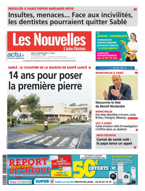 Cover of Les Nouvelles - L'Echo Flechois (FL)