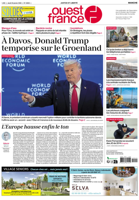 Cover of Ouest France (Manche)