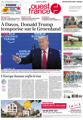 Cover of Ouest France (Nantes Nord-Loire - Ancenis)