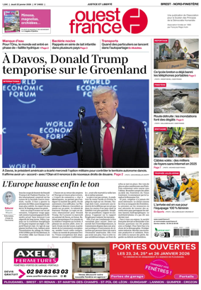 Cover of Ouest France (Nord-Finistere)