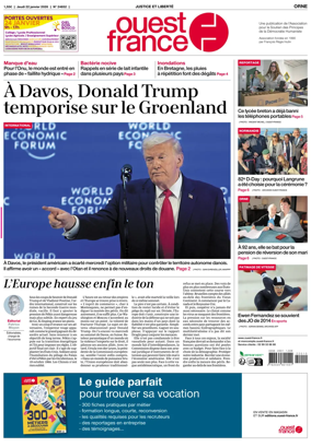 Cover of Ouest France (Orne)