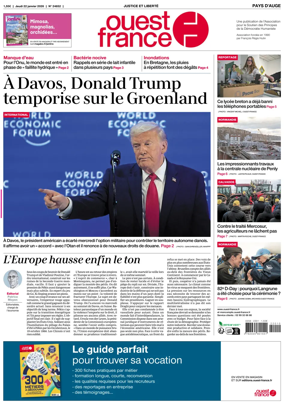 Cover of Ouest France (Pays d'Auge)