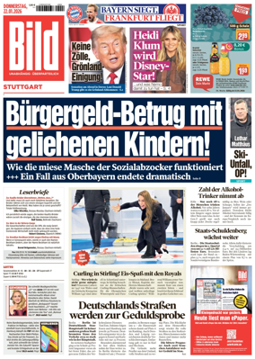 Cover of BILD Stuttgart
