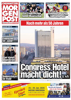 Cover of Chemnitzer Morgenpost