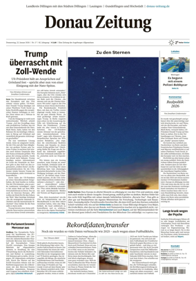 Cover of Donau Zeitung