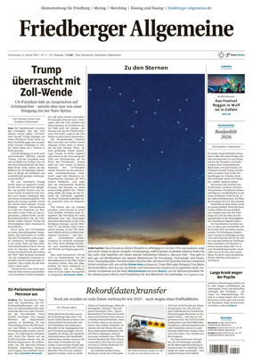 Cover of Friedberger Allgemeine