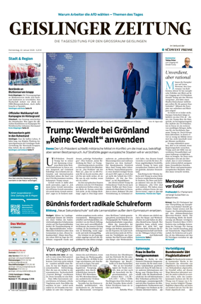 Cover of Geislinger Zeitung