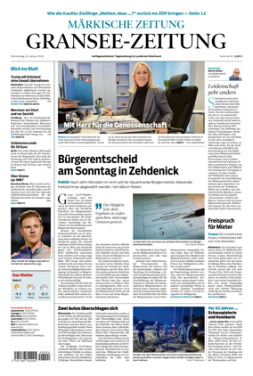 Cover of Gransee-Zeitung