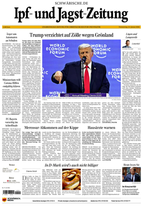 Cover of Ipf- und Jagst-Zeitung
