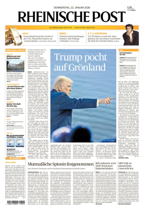 Cover of Rheinische Post - Monchengladbach and Korschenbroich