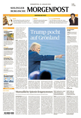 Cover of Solinger Bergische Morgenpost/Remscheid