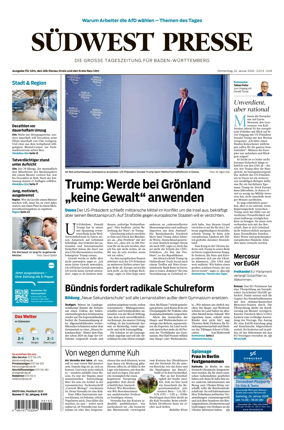 Cover of Sudwest Presse