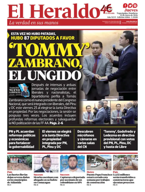Cover of Diario El Heraldo