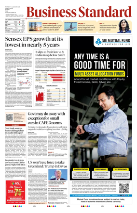 Cover of Business Standard