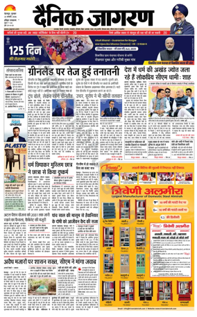 Cover of Dainik Jagran - Haridwar