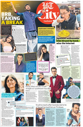 Cover of Hindustan Times (Lucknow) - Live