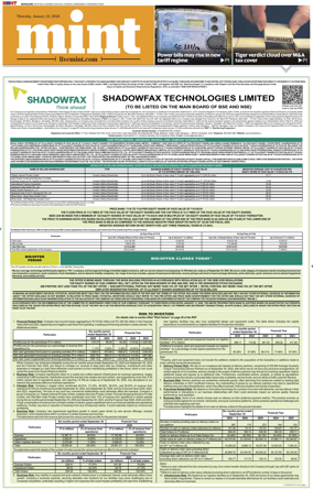 Cover of Mint Bangalore