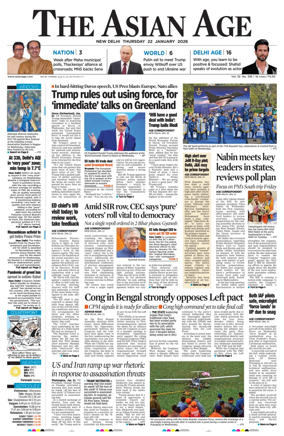 Cover of The Asian Age