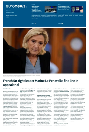 Cover of EuroNews (English Edition)