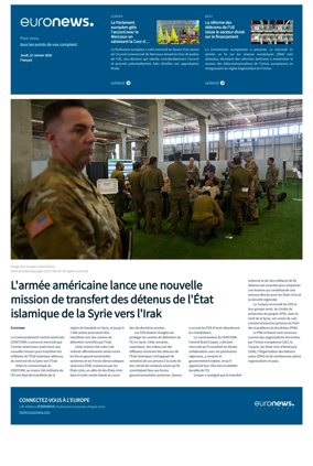 Cover of EuroNews (French Edition)