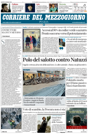 Cover of Corriere del Mezzogiorno (Puglia)