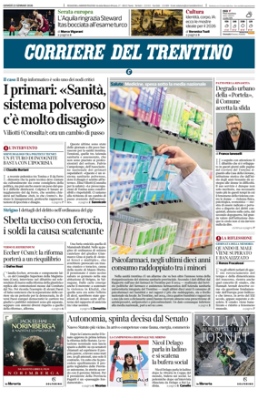 Cover of Corriere del Trentino