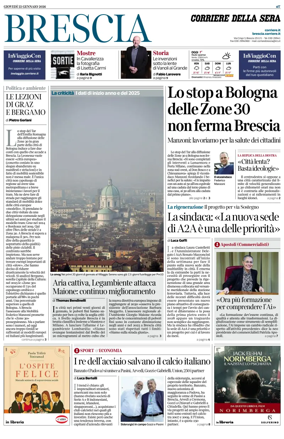 Cover of Corriere della Sera (Brescia)