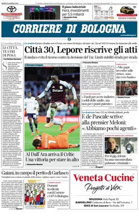 Cover of Corriere di Bologna