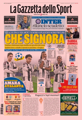 Cover of La Gazzetta dello Sport - Milano