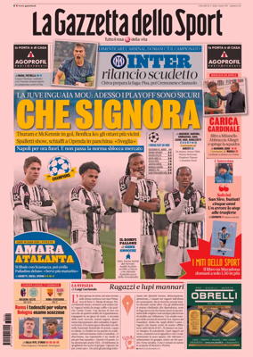 Cover of La Gazzetta dello Sport