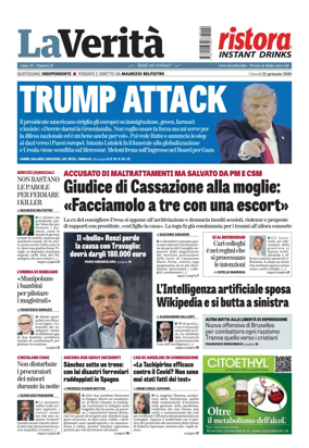 Cover of La Verita (Italia)