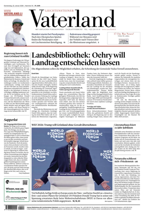 Cover of Liechtensteiner Vaterland