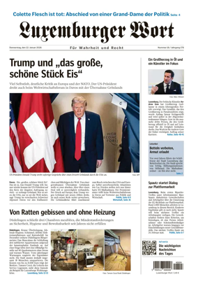 Cover of Luxemburger Wort