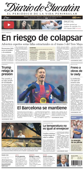 Cover of Diario de Yucatan