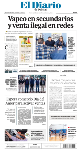 Cover of El Diario de Delicias