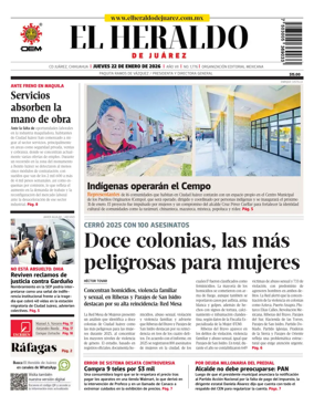 Cover of El Heraldo de Juarez